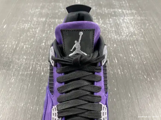 Scott Jordan Air Purple 4 Suede Travis x 0426
